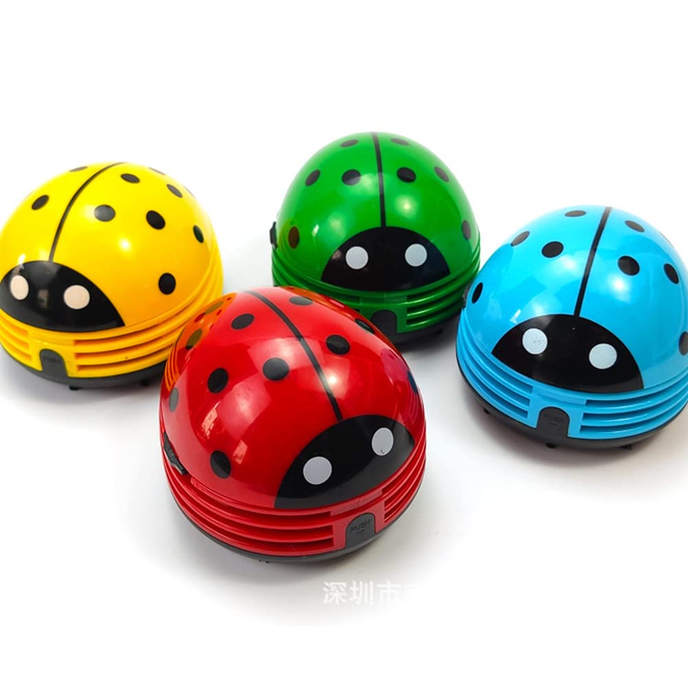 卓上クリーナー てんとう虫 卓上そうじ機 強力吸引 ミニクリーナー Amazon | 卓上クリーナー てんとう虫 卓上そうじ機 強力吸引